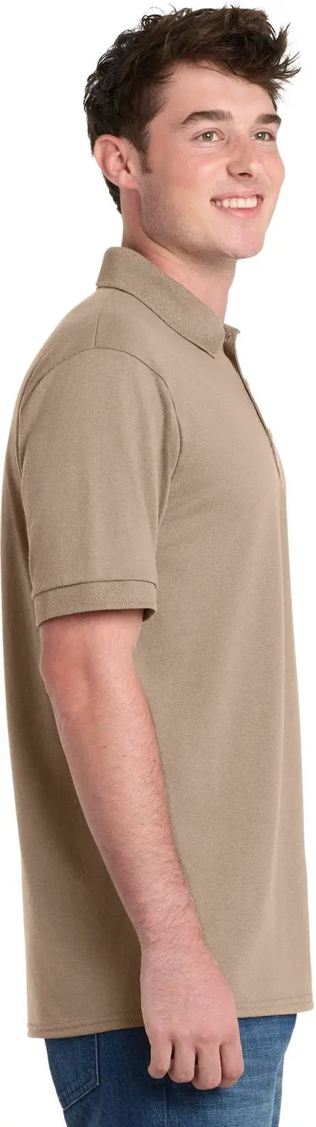 Port & Company Kp55 co Core Blend Jersey Knit Polo - Sand