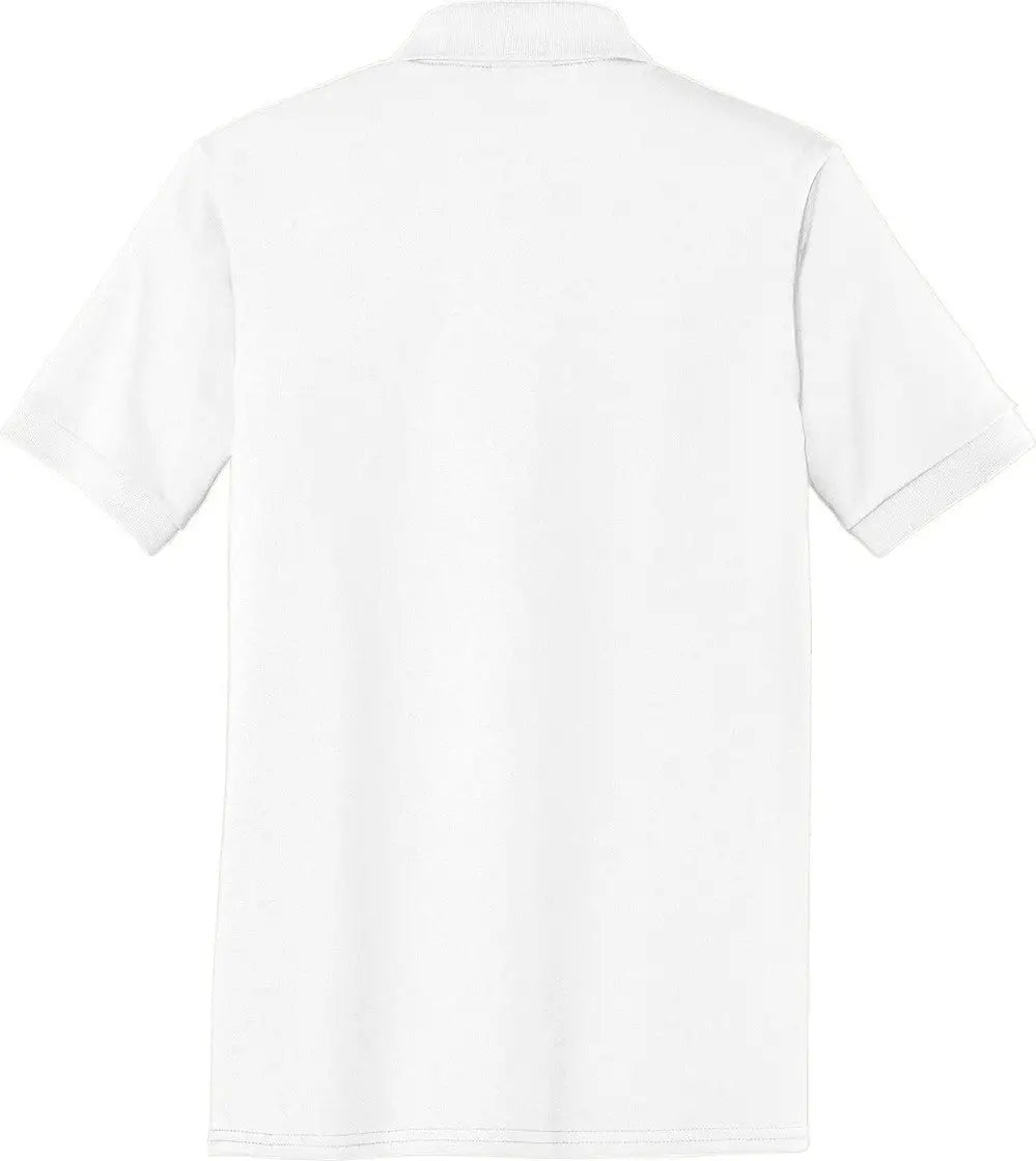 Port & Company Kp55 co Core Blend Jersey Knit Polo - White