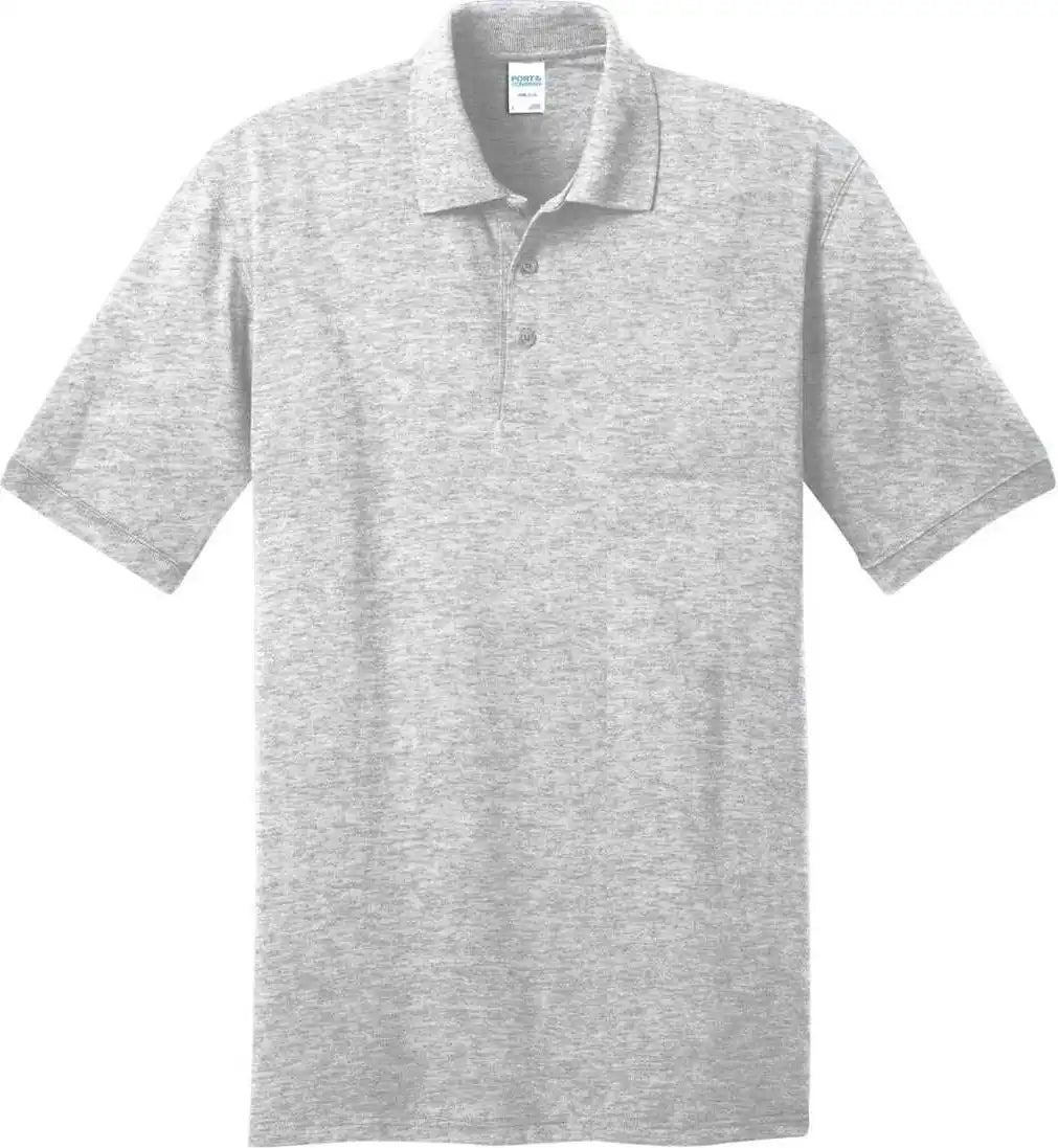 Port & Company Kp55 Core Blend Jersey Knit Polo Ash