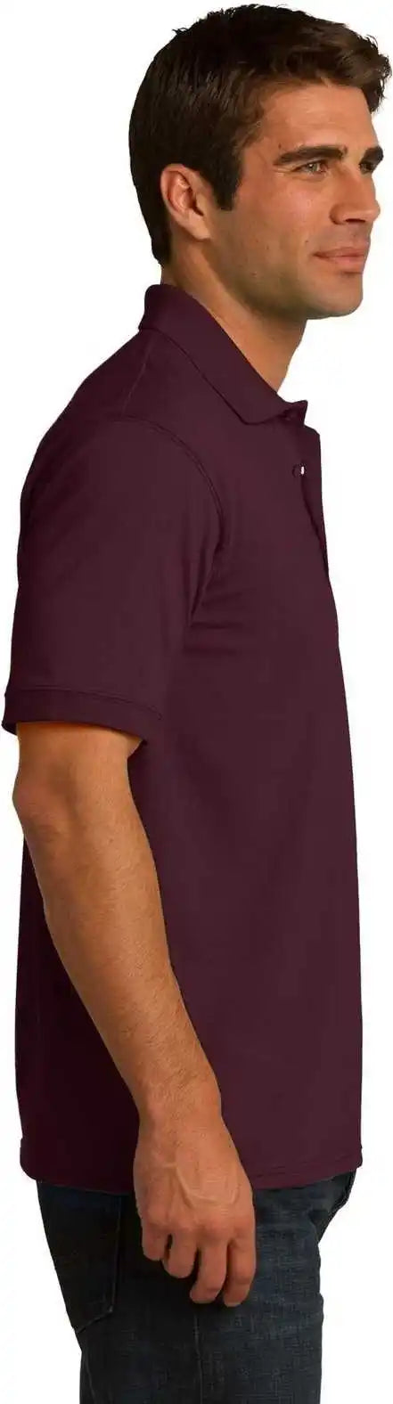 Port & Company Kp55 Core Blend Jersey Knit Polo Athletic Maroon