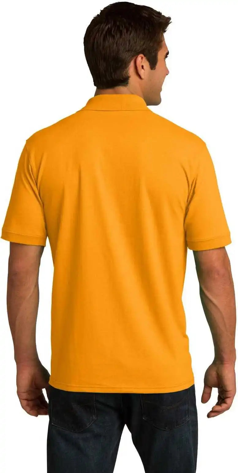 Port & Company Kp55 Core Blend Jersey Knit Polo Gold