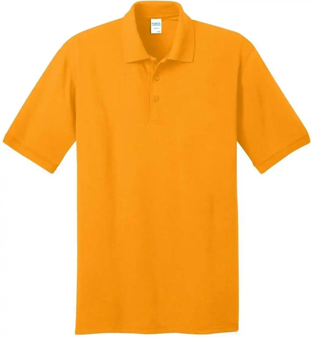 Port & Company Kp55 Core Blend Jersey Knit Polo Gold