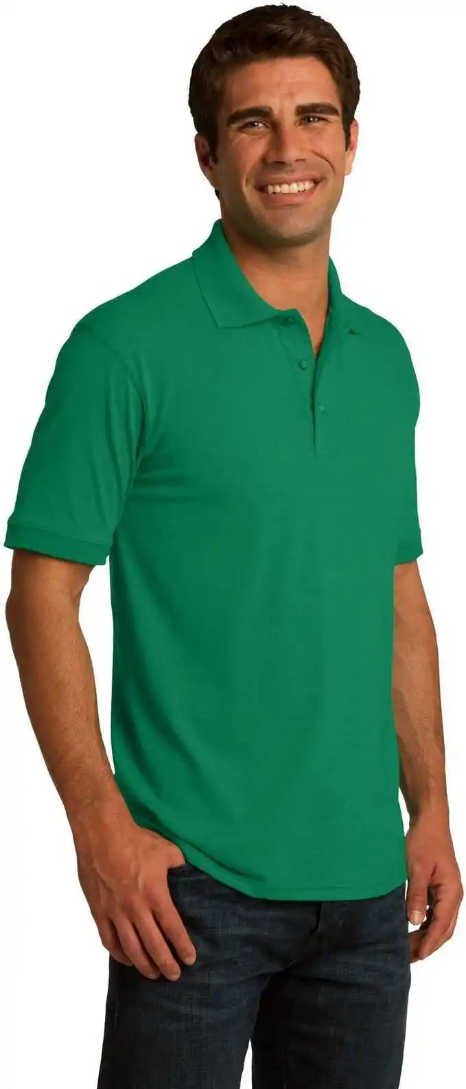 Port & Company Kp55 Core Blend Jersey Knit Polo Kelly