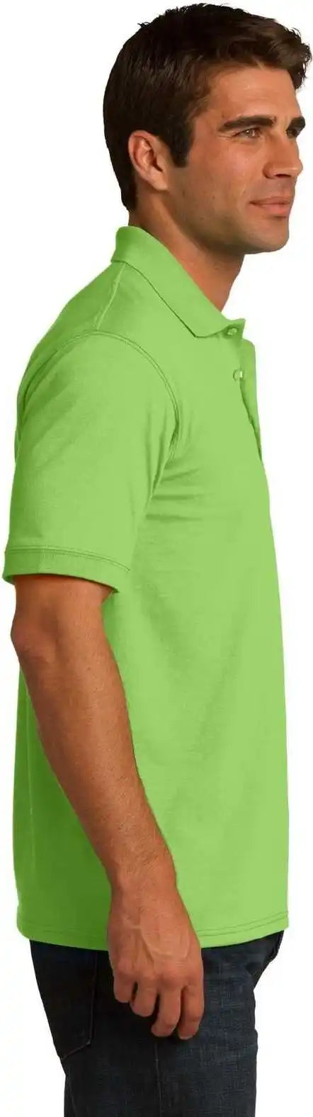 Port & Company Kp55 Core Blend Jersey Knit Polo Lime