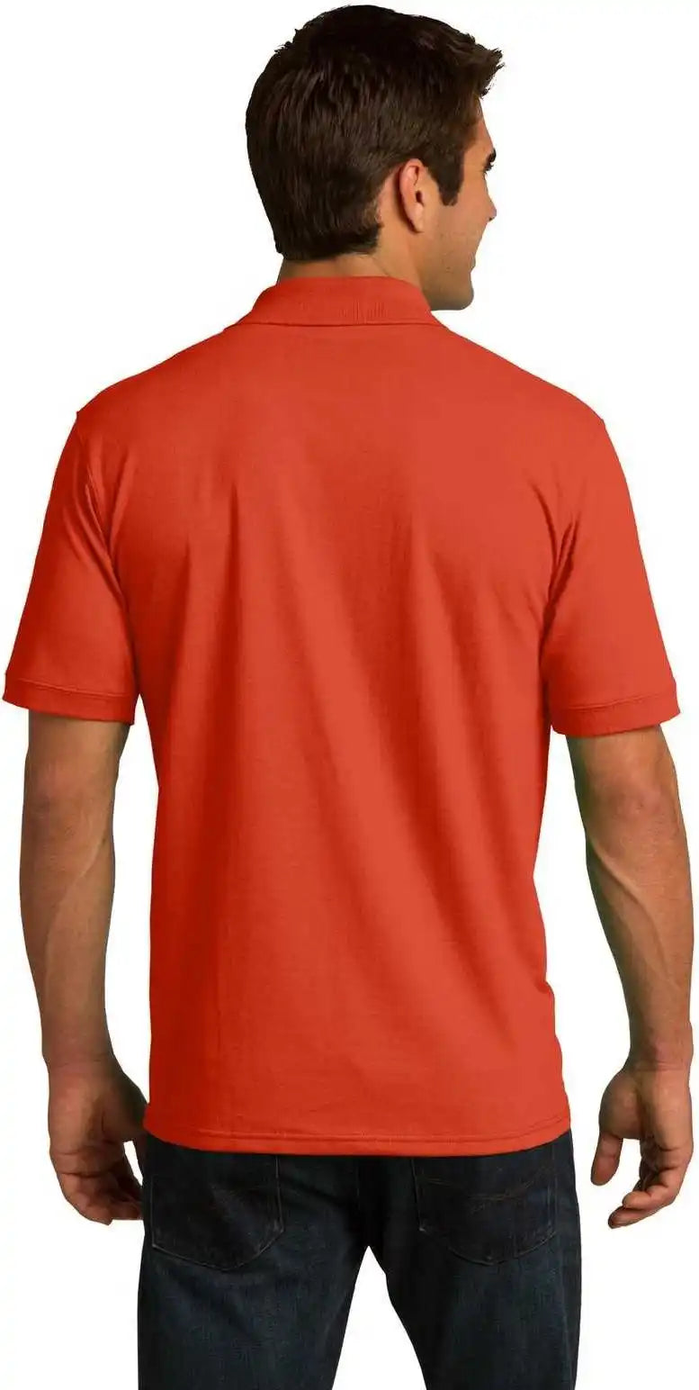 Port & Company Kp55 Core Blend Jersey Knit Polo Orange