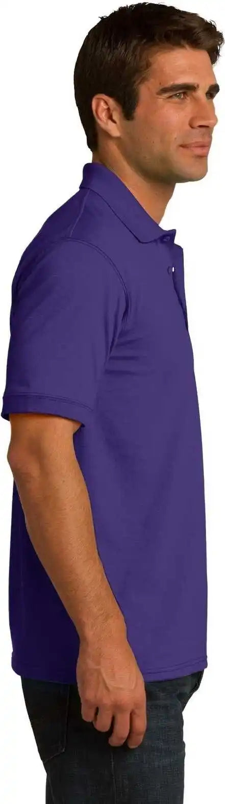 Port & Company Kp55 Core Blend Jersey Knit Polo Purple