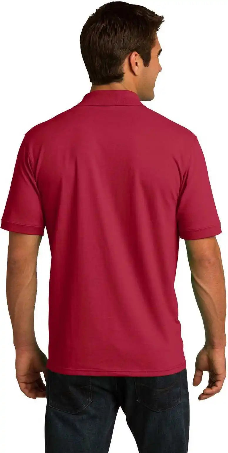 Port & Company Kp55 Core Blend Jersey Knit Polo Red
