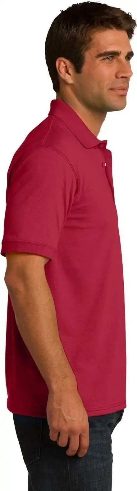 Port & Company Kp55 Core Blend Jersey Knit Polo Red
