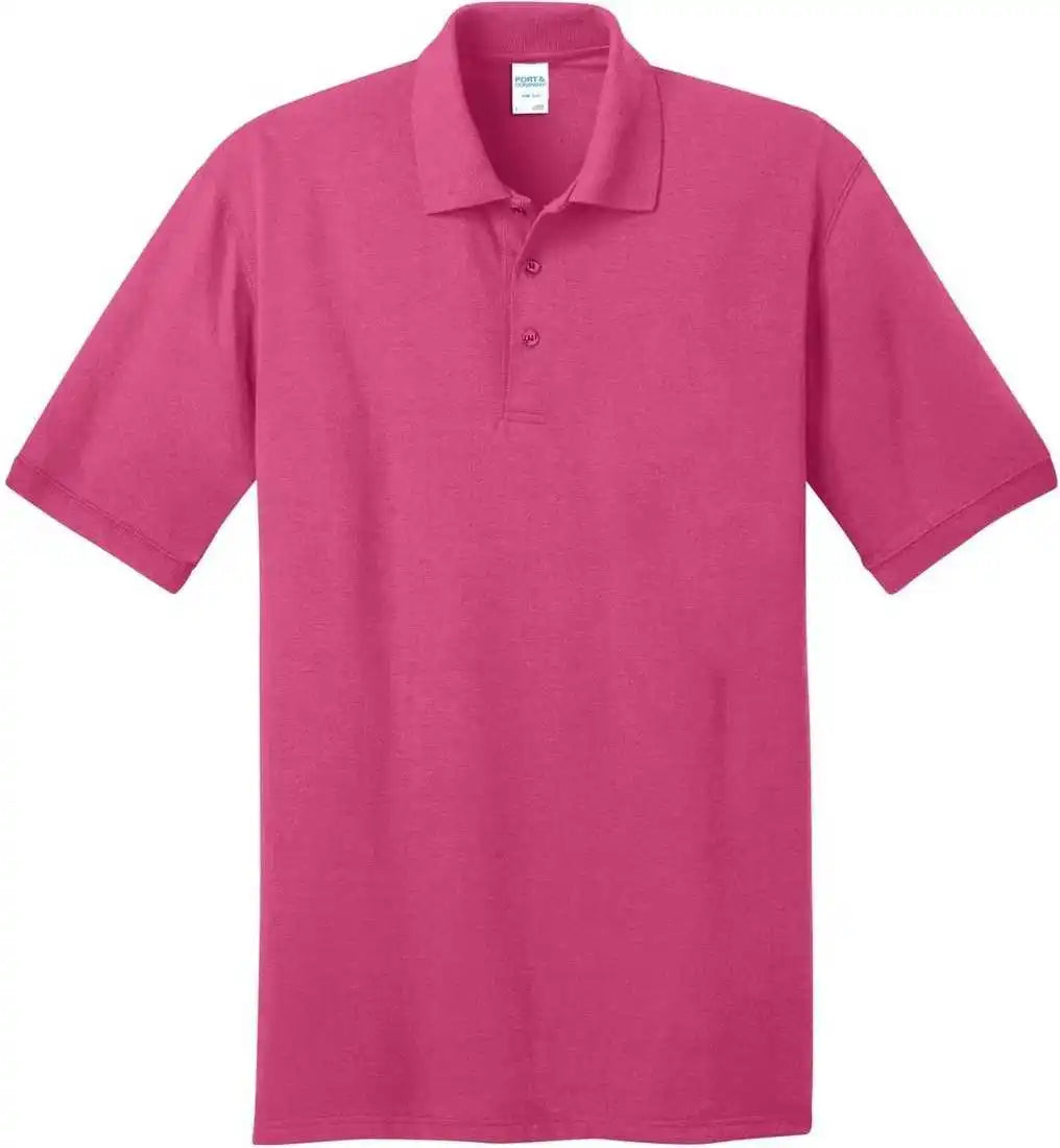 Port & Company Kp55 Core Blend Jersey Knit Polo Sangria