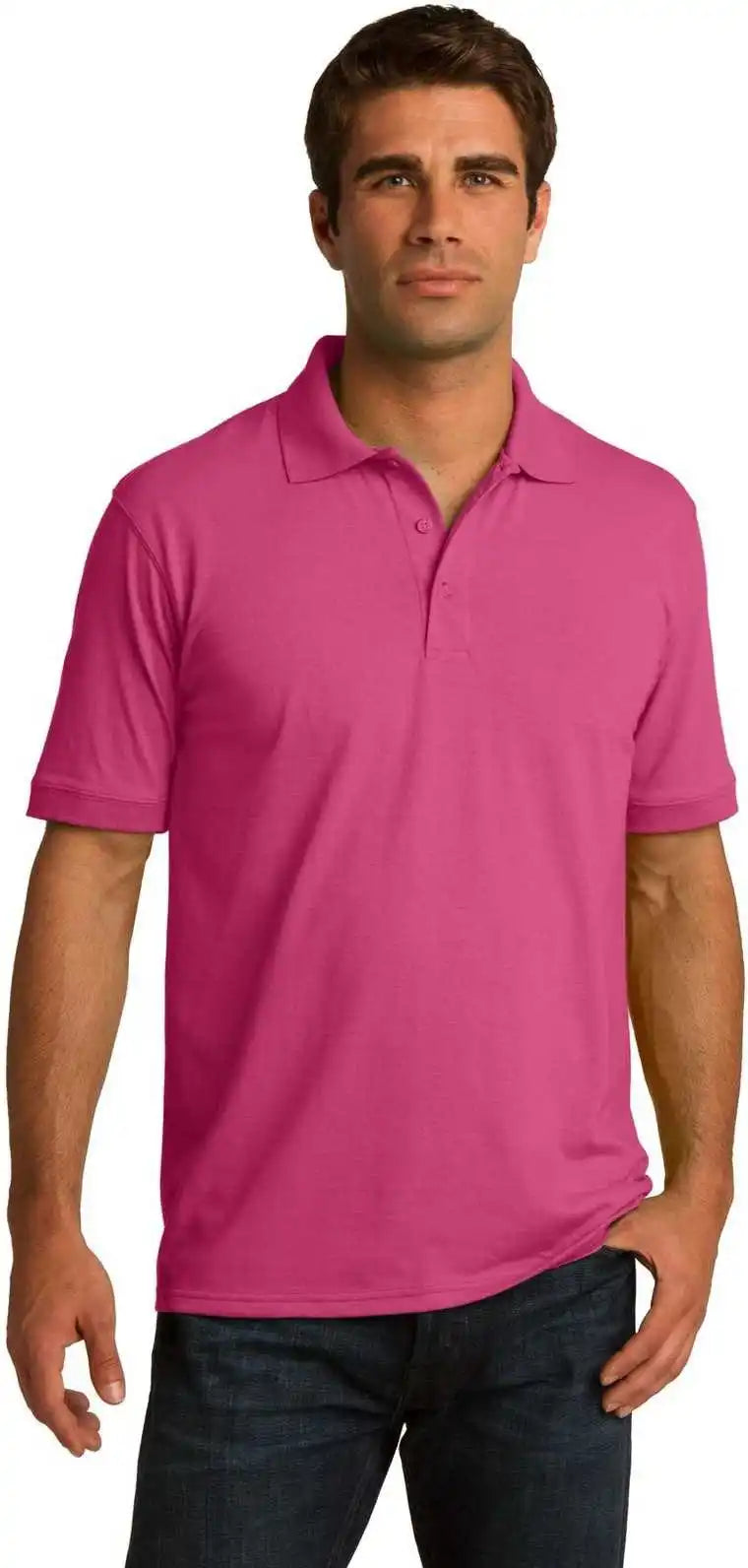 Port & Company Kp55 Core Blend Jersey Knit Polo - Sangria