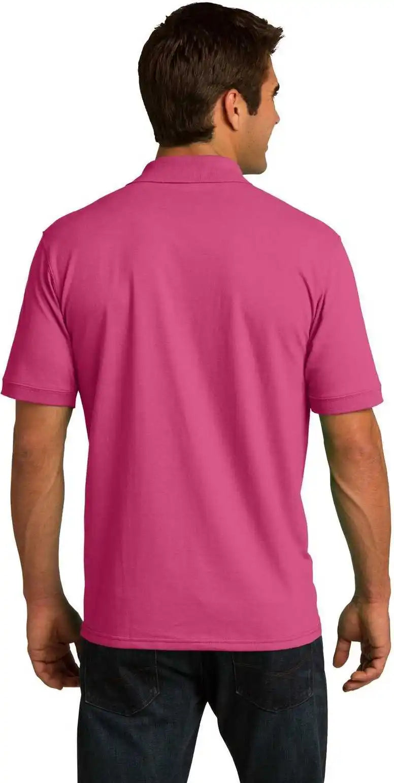 Port & Company Kp55 Core Blend Jersey Knit Polo Sangria