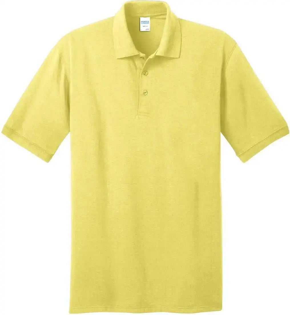 Port & Company Kp55 Core Blend Jersey Knit Polo Yellow