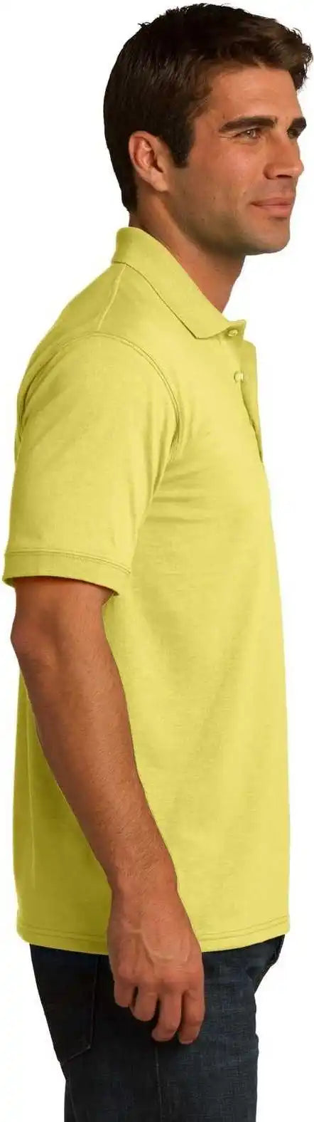 Port & Company Kp55 Core Blend Jersey Knit Polo Yellow