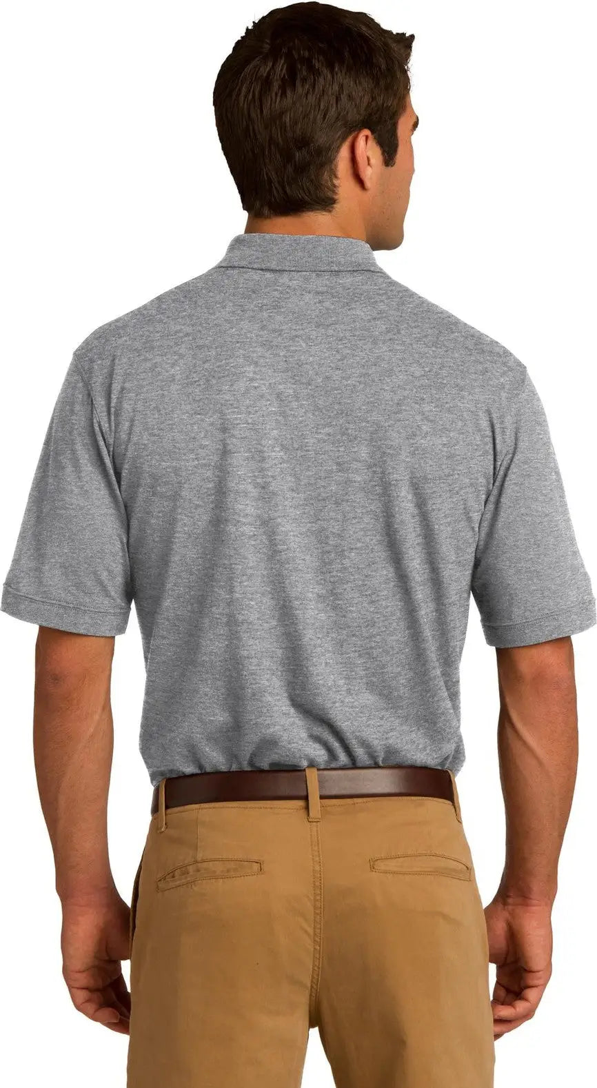 Port & Company Kp55p co Core Blend Jersey Knit Pocket Polo - Athletic Heather