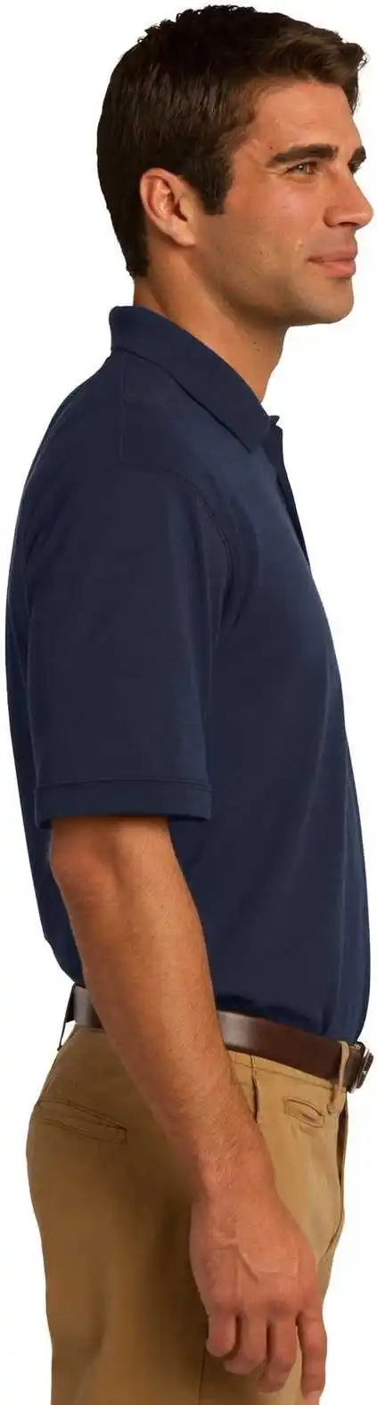 Port & Company Kp55p Core Blend Jersey Knit Pocket Polo Deep Navy
