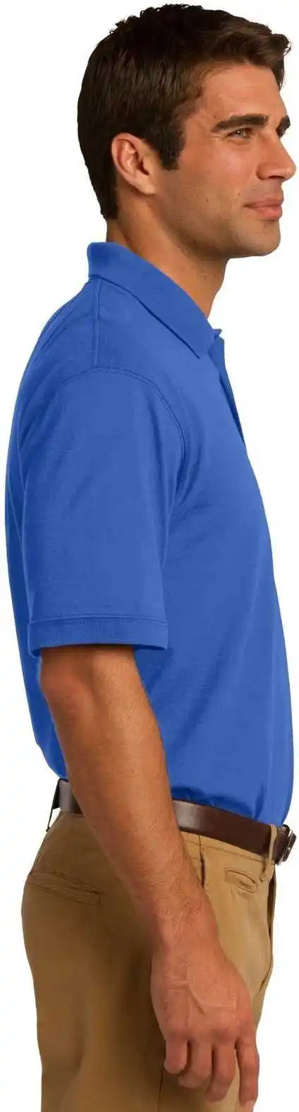 Port & Company Kp55p Core Blend Jersey Knit Pocket Polo Royal