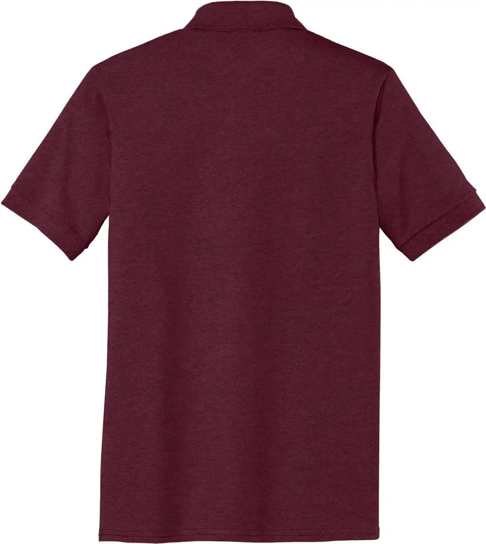 Port & Company Kp55t co Tall Core Blend Jersey Knit Polo - Athletic Maroon