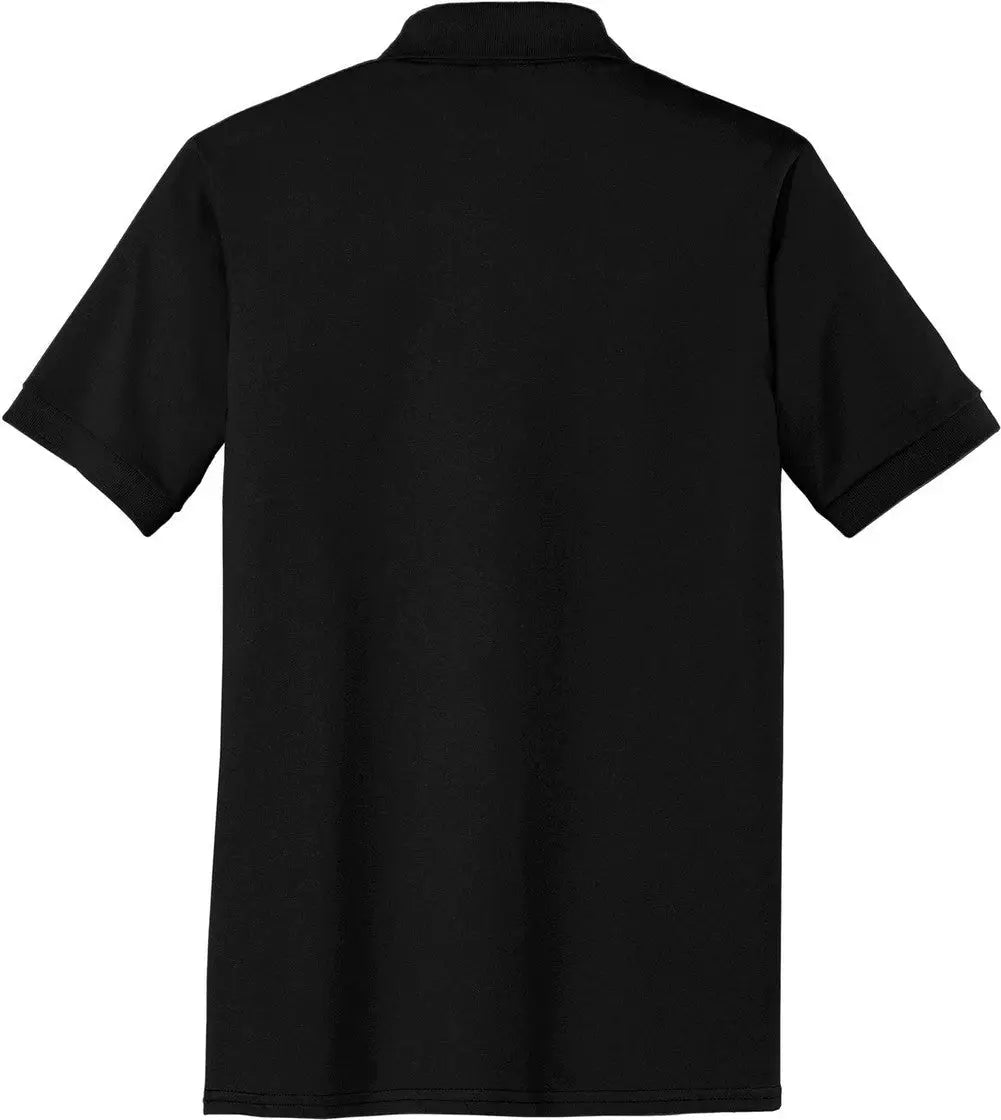 Port & Company Kp55t co Tall Core Blend Jersey Knit Polo - Jet Black