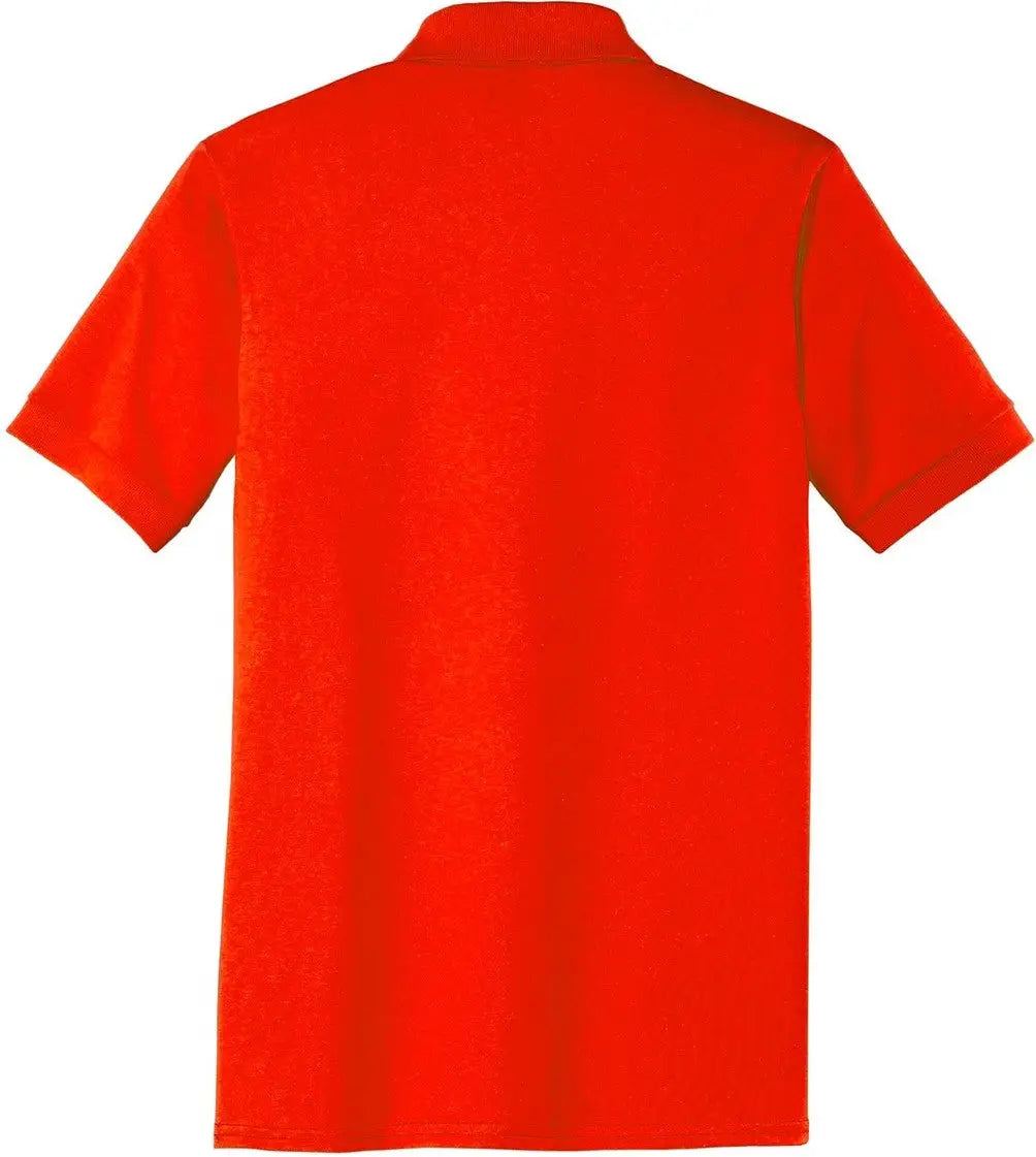 Port & Company Kp55t co Tall Core Blend Jersey Knit Polo - Orange