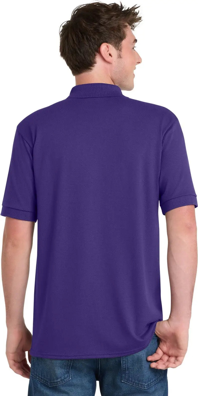 Port & Company Kp55t co Tall Core Blend Jersey Knit Polo - Purple