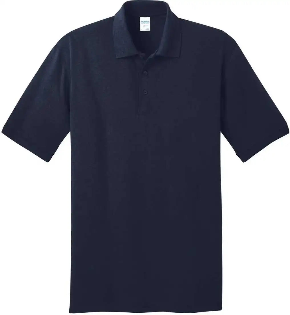 Port &amp; Company Kp55t Tall Core Blend Jersey Knit Polo Deep Navy