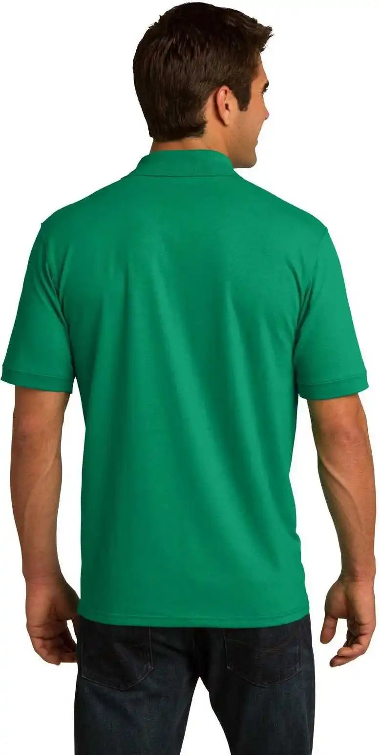Port & Company Kp55t Tall Core Blend Jersey Knit Polo Kelly