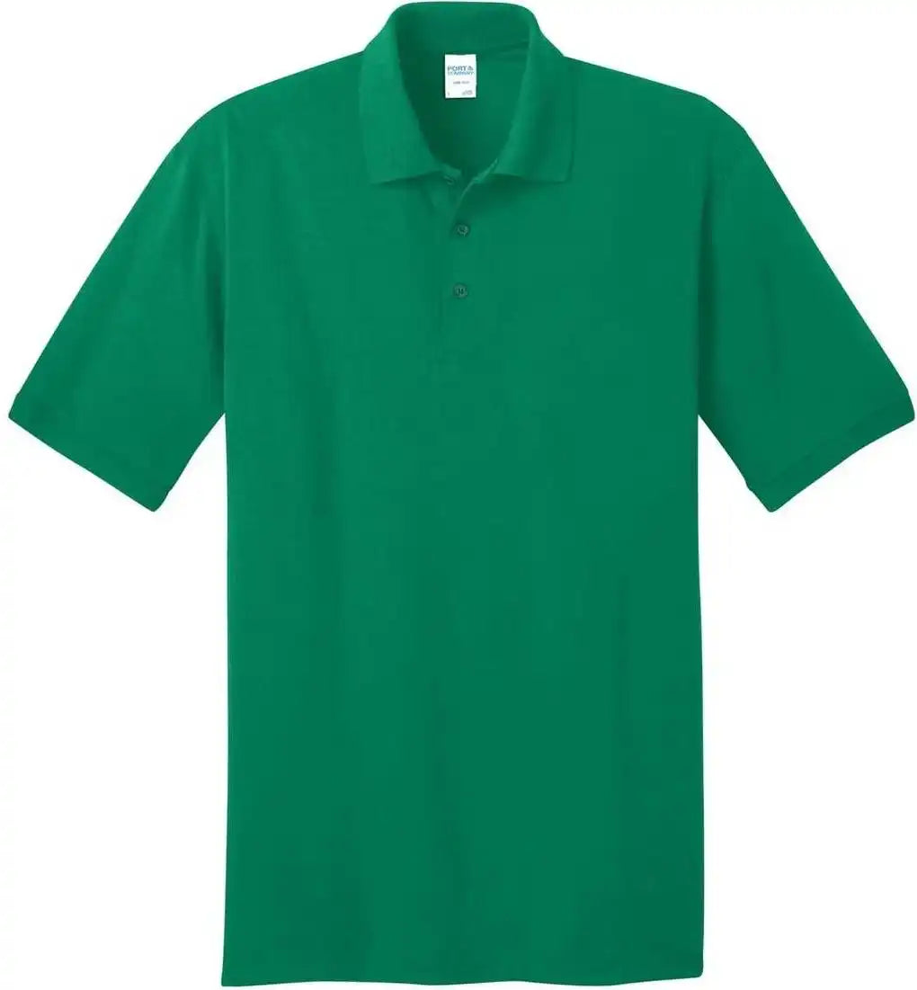 Port &amp; Company Kp55t Tall Core Blend Jersey Knit Polo Kelly