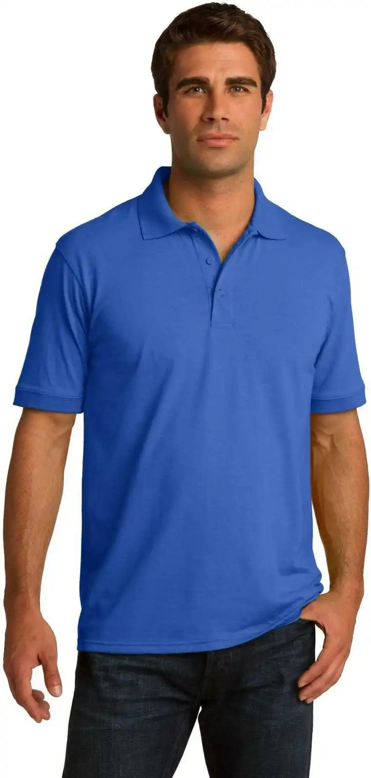 Port & Company Kp55t Tall Core Blend Jersey Knit Polo Royal
