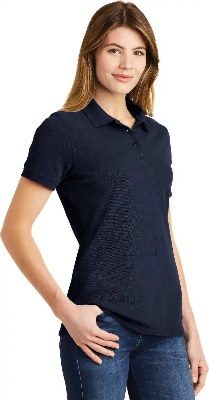 Port &amp; Company Lkp1500 Ladies Combed Ring Spun Pique Polo - Deep Navy