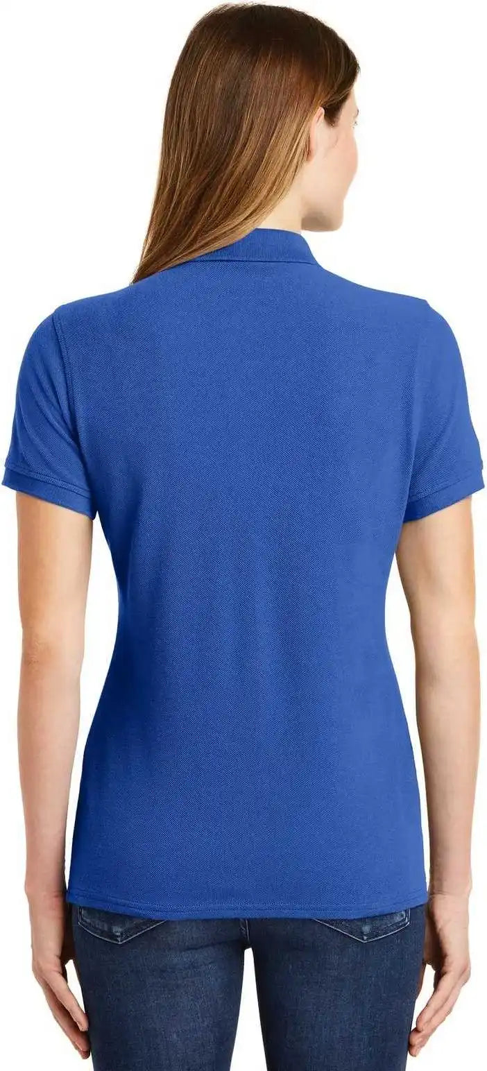 Port &amp; Company Lkp1500 Ladies Combed Ring Spun Pique Polo - Royal