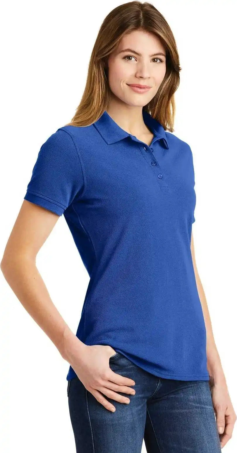 Port &amp; Company Lkp1500 Ladies Combed Ring Spun Pique Polo - Royal
