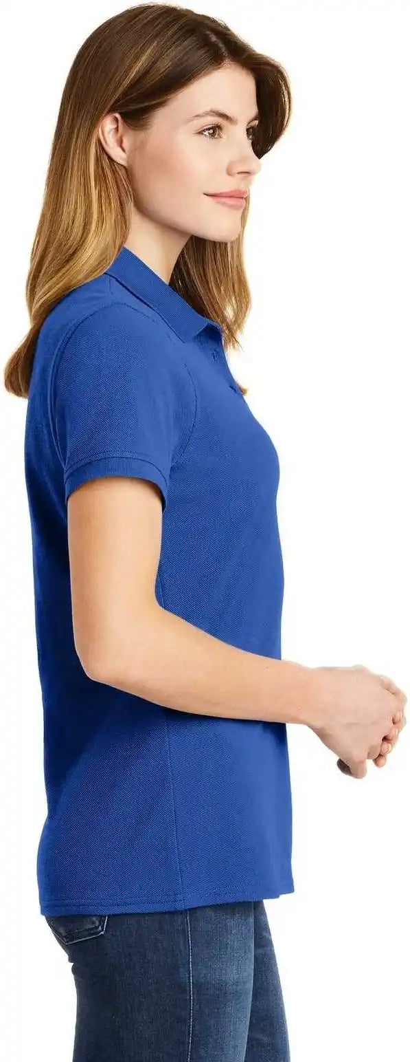 Port &amp; Company Lkp1500 Ladies Combed Ring Spun Pique Polo - Royal