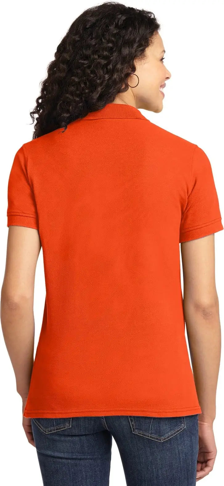 Port & Company Lkp155 co Women’s Core Blend Pique Polo - Orange
