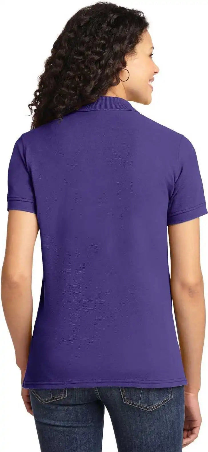 Port & Company Lkp155 Ladies Core Blend Pique Polo - Purple