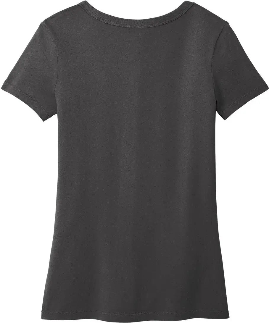 Port & Company Lpc099v co Women’s Beach Wash Garment-dyed V-neck Tee - Coal