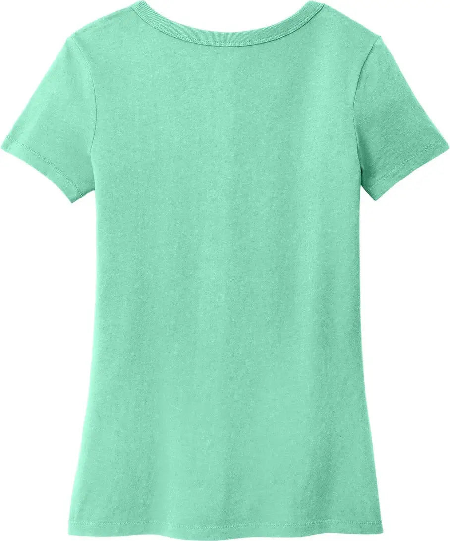 Port & Company Lpc099v co Women’s Beach Wash Garment-dyed V-neck Tee - Jadeite
