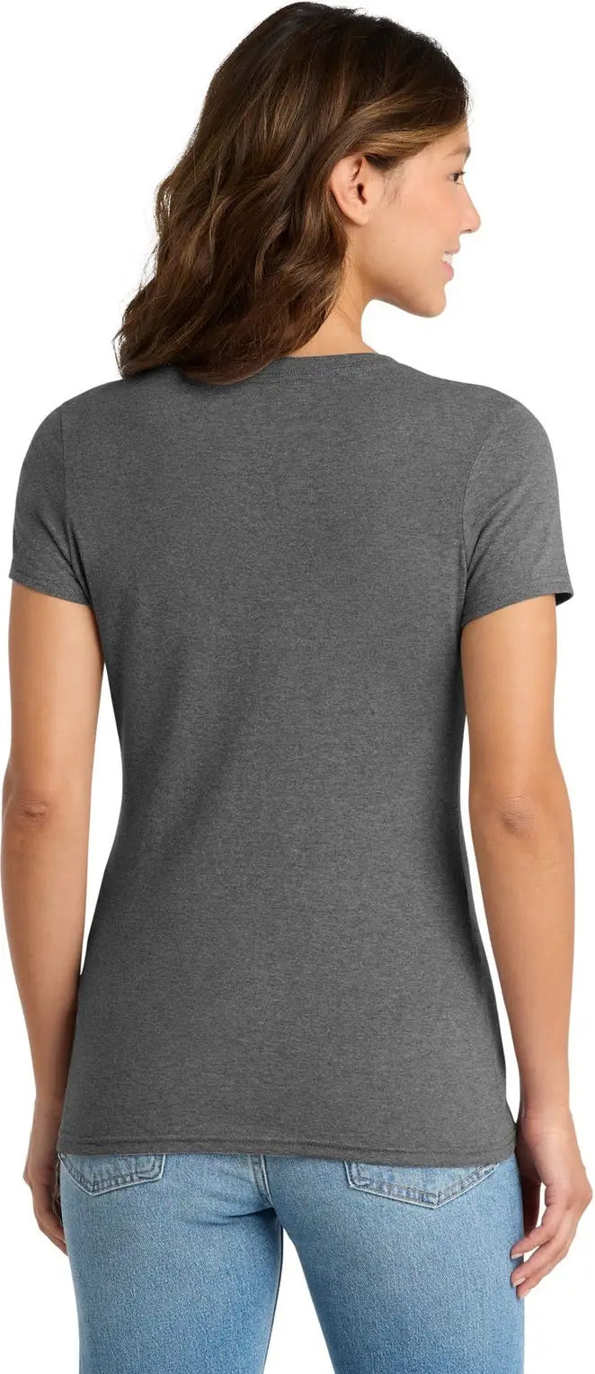 Port & Company Lpc330v co Women’s Tri-blend V-neck Tee - Graphite Heather