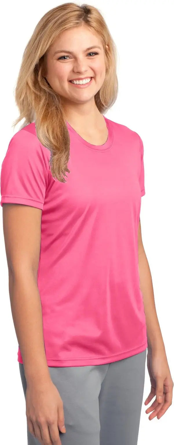 Port & Company Lpc380 co Women’s Performance Tee - Neon Pink