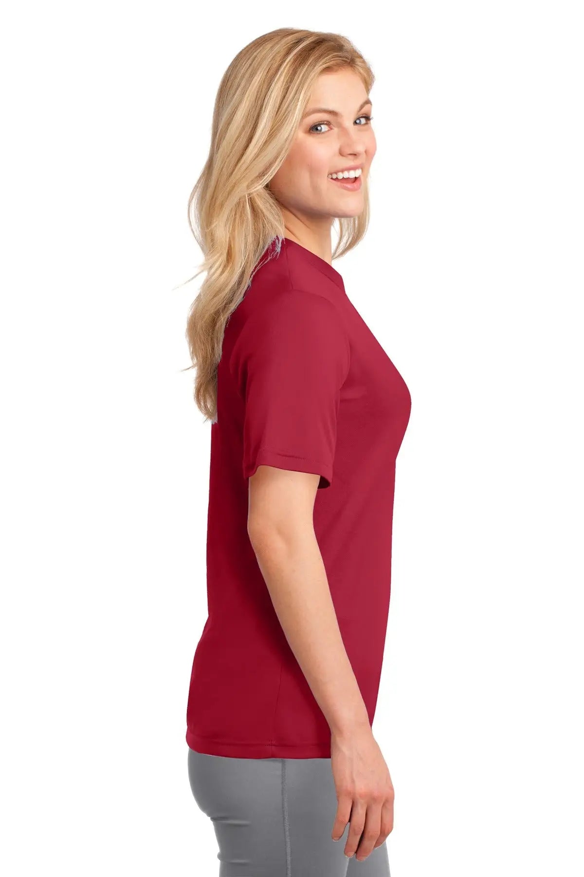 Port & Company Lpc380 co Women’s Performance Tee - Red