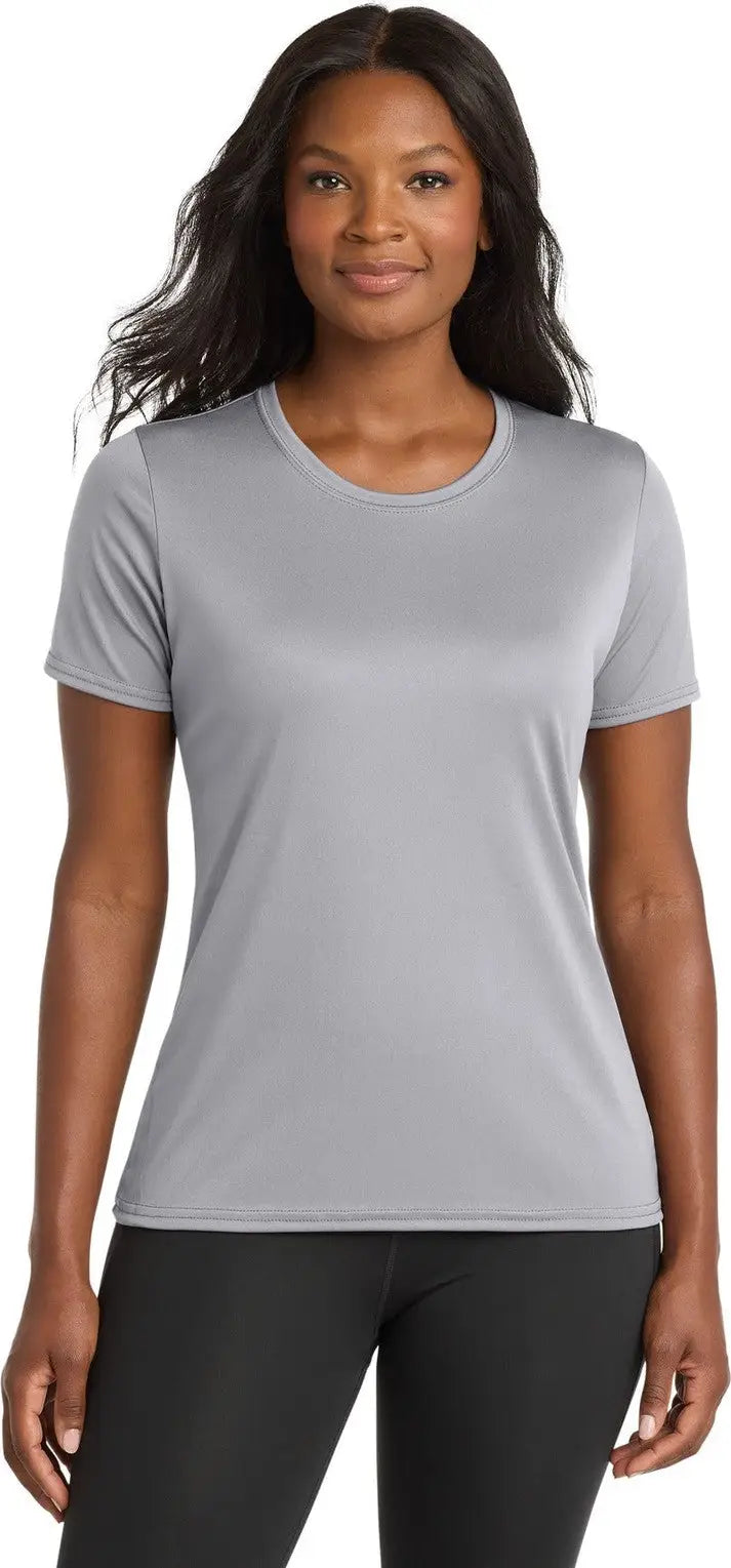 Port & Company Lpc380 co Women’s Performance Tee - Silver