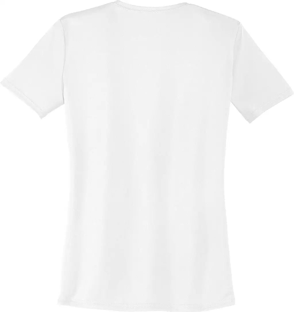 Port & Company Lpc380 co Women’s Performance Tee - White - Ladies Xs