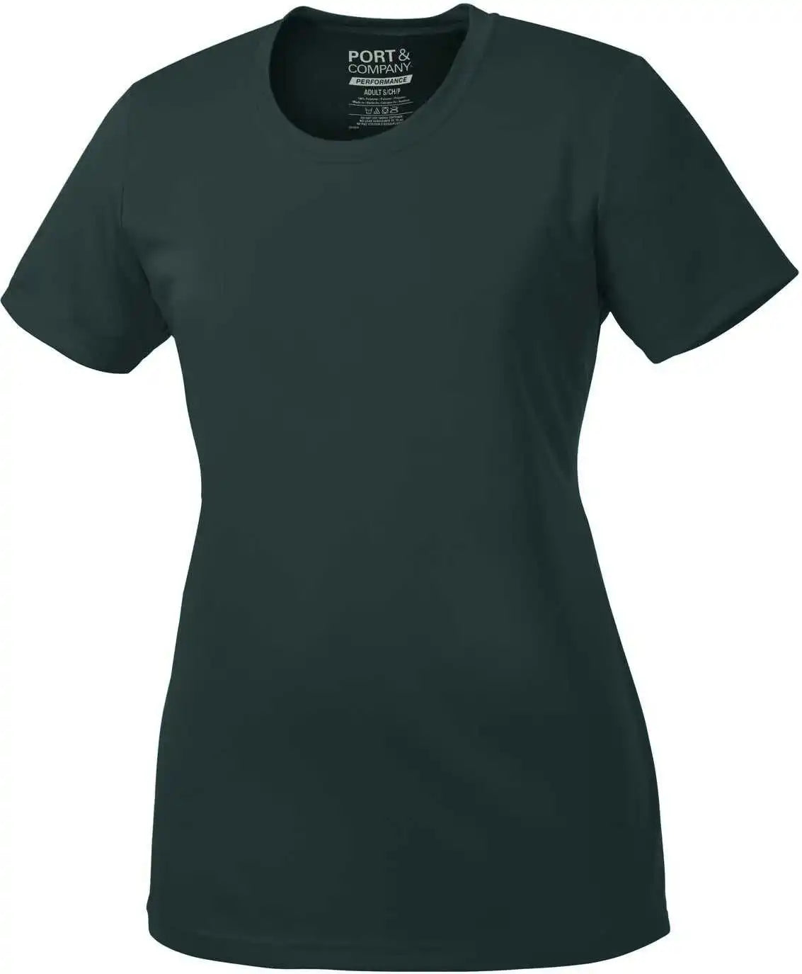 Port &amp; Company Lpc380 Ladies Performance Tee - Dark Green