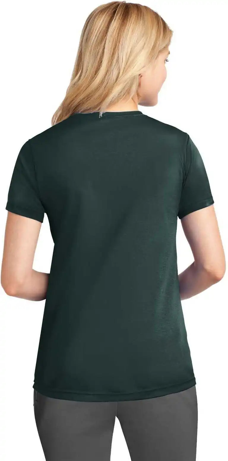 Port & Company Lpc380 Ladies Performance Tee - Dark Green