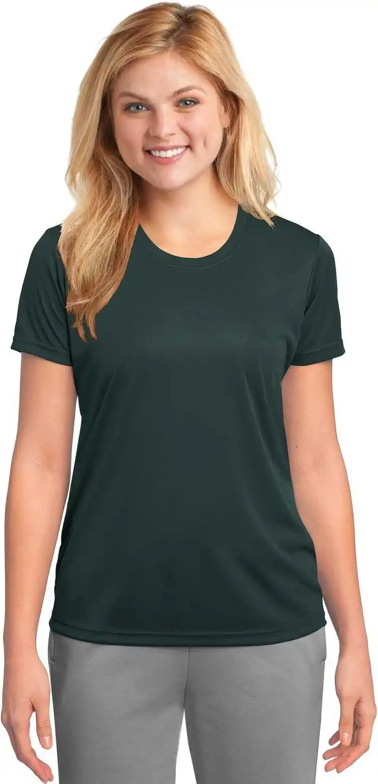 Port & Company Lpc380 Ladies Performance Tee - Dark Green