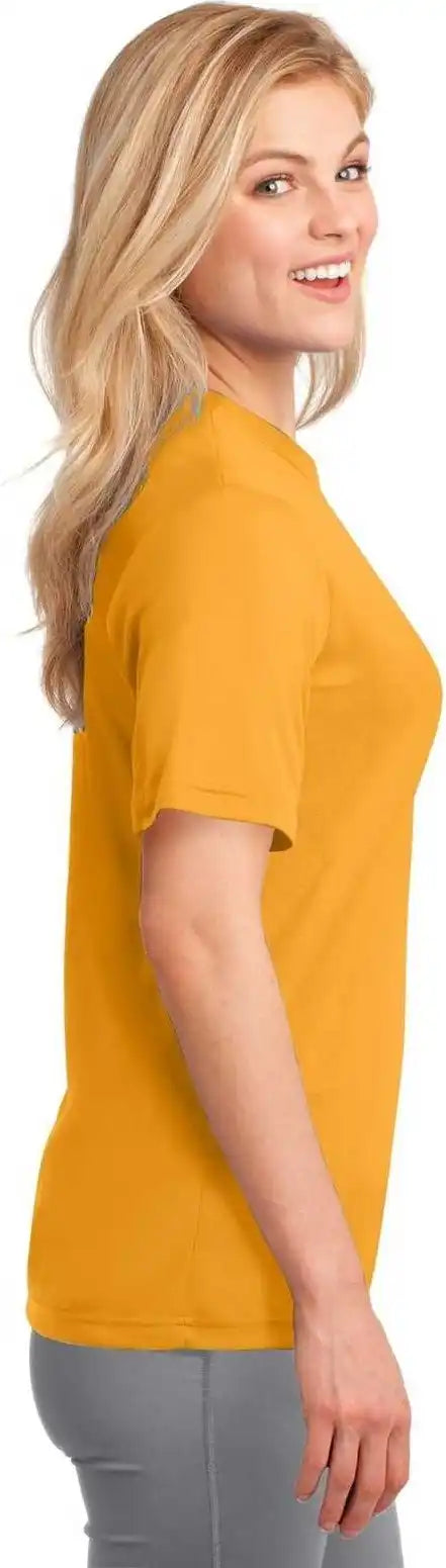 Port &amp; Company Lpc380 Ladies Performance Tee - Gold