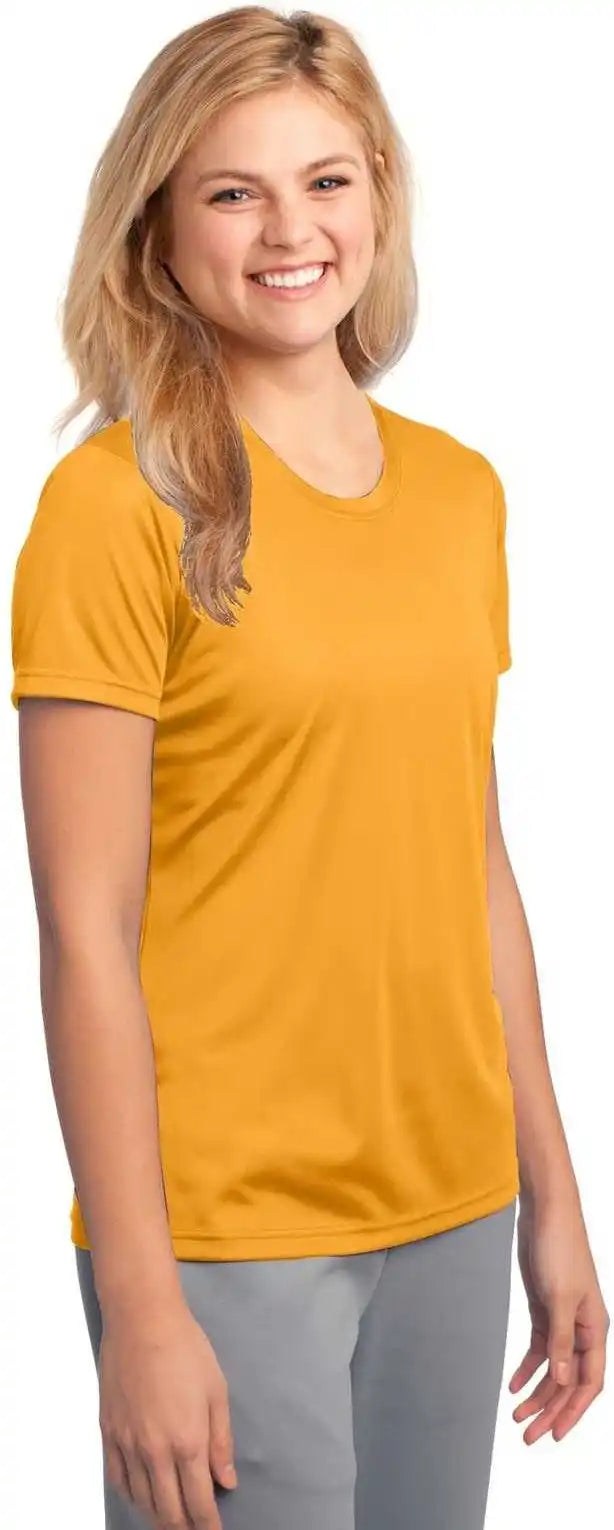 Port &amp; Company Lpc380 Ladies Performance Tee - Gold