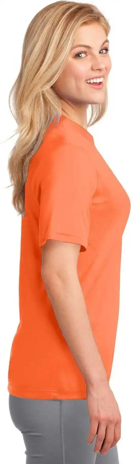 Port &amp; Company Lpc380 Ladies Performance Tee - Neon Orange
