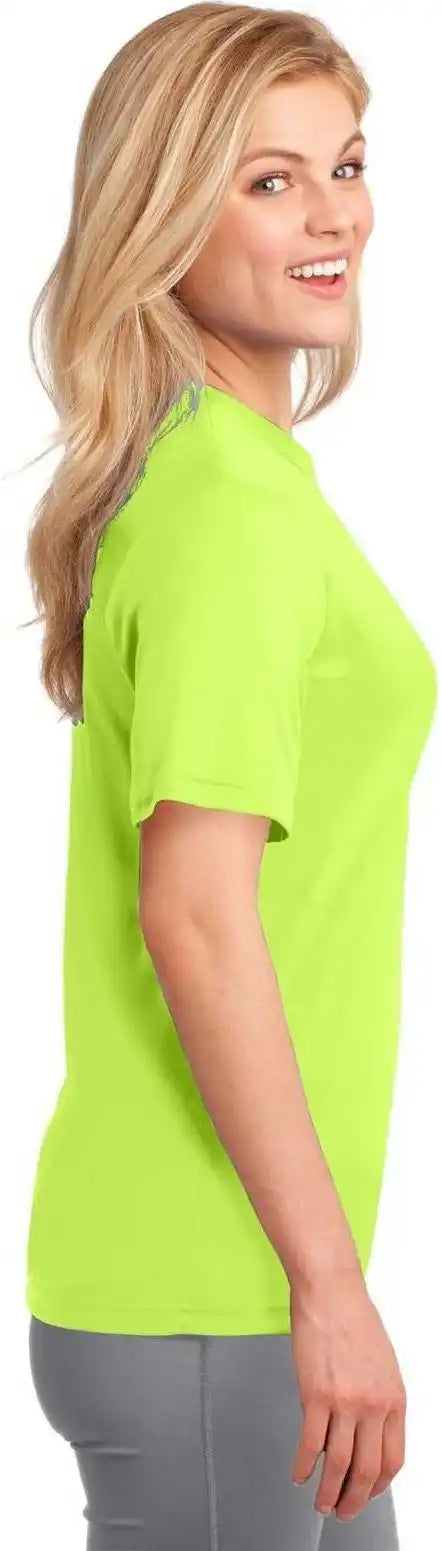 Port &amp; Company Lpc380 Ladies Performance Tee - Neon Yellow