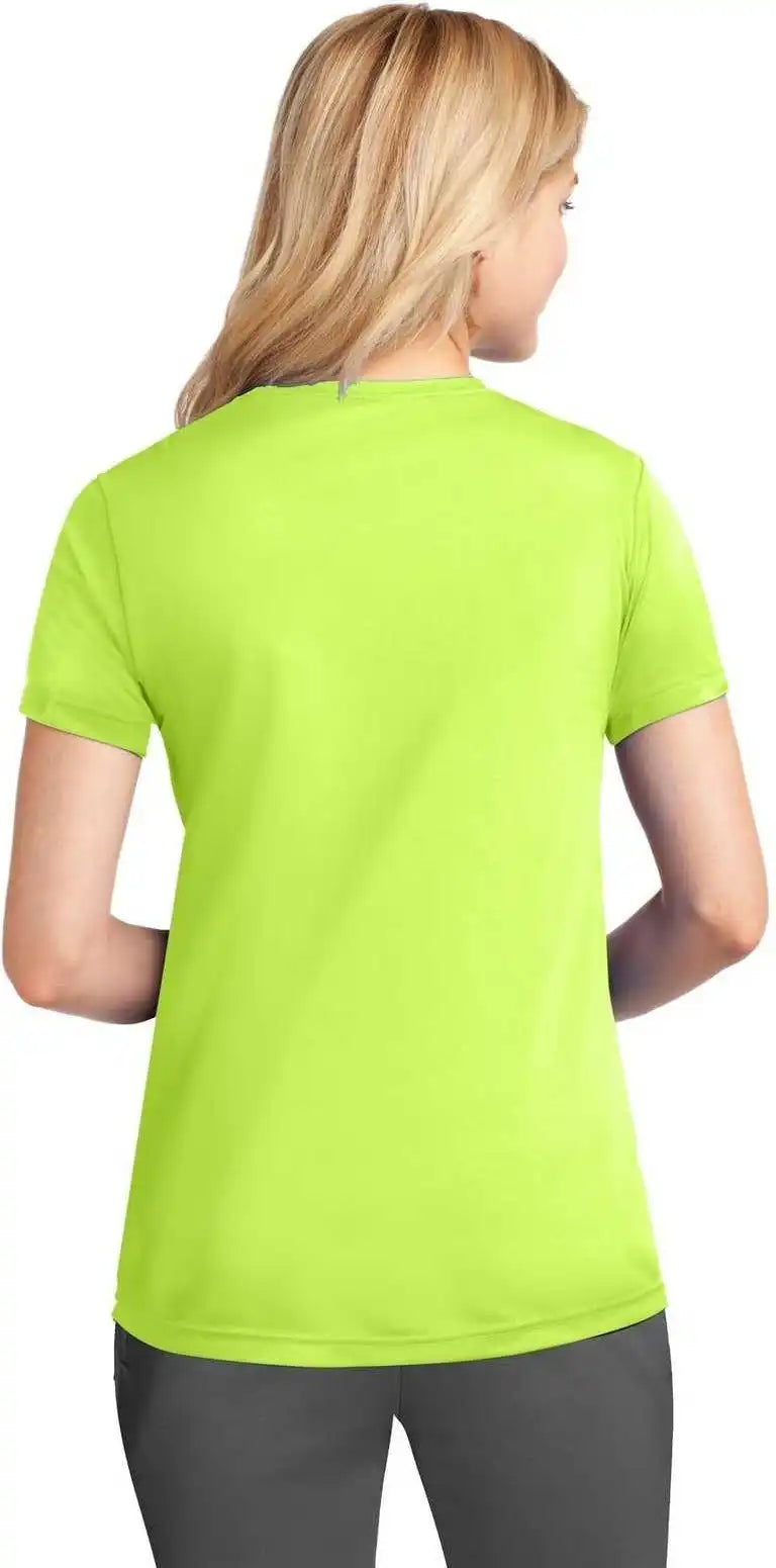 Port &amp; Company Lpc380 Ladies Performance Tee - Neon Yellow