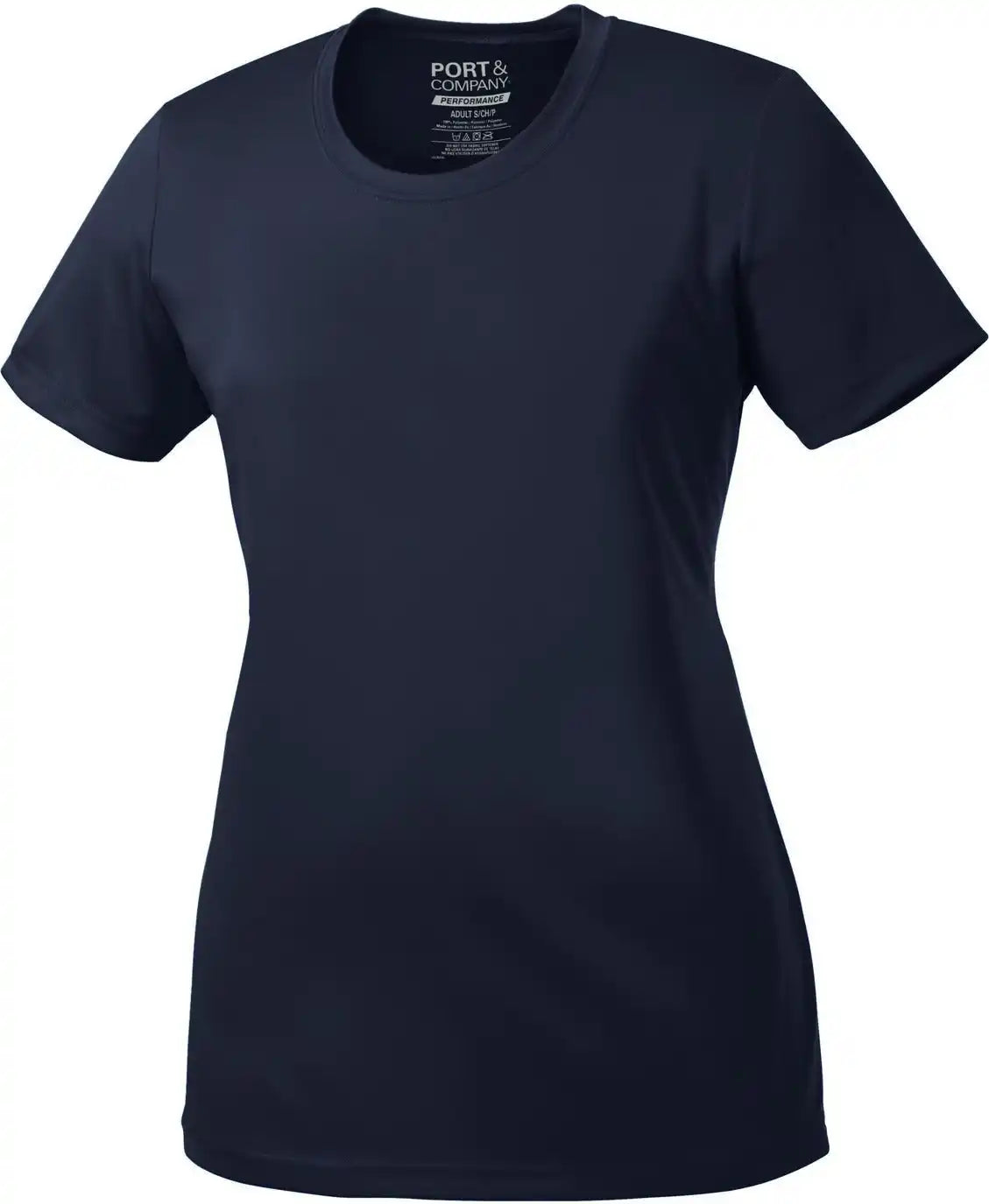 Port &amp; Company Lpc380 Women’s Performance Tee - Deep Navy
